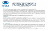 Imports and Exports of Fishery Products Annual …...IMPORTS AND EXPORTS OF FISHERY PRODUCTS ANNUAL SUMMARY, 2018 (REVISED July 16, 2019) CURRENT FISHERY STATISTICS NO. 2018-2 IMPORTS