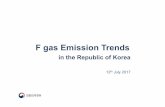 F gas Emission Trends - 国立環境研究所 3_M.K.pdf · F gas Inventory Methodology §1996 IPCC GL : General categories (2C,2E,2F) –Method : Tier 1 –Emission factor : IPCC