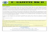 E - Gazette Mk II - Arms Register · 2019-04-13 · Corps) to be tested as a substitute for the Carcano rifle used by the Italian Infantry. But the rifle was judged not good for the