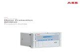 Product Guide REM610 Motor Protection - ABB Group · REM610 is a motor protection relay for the protection and supervision of medium sized and large asynchronous LV motors and small