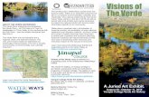 Visions of - Friends of the Verde River · 2019-06-04 · VISIONS OF THE VERDE A juried art exhibition. Friends of the Verde River, in partnership with Yavapai College, and the AZ