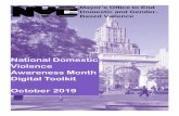 National Domestic Violence Awareness Month Digital Toolkit ...Week 2: Share facts and statistics surrounding domestic violence and intimate partner violence to your audience. Promote