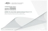 cdi.2020.44.36 COVID-19, Australia: Epidemiology Report 12€¦ · and implemented public health measures. Keywords: SARS-CoV-2; novel coronavirus; 2019-nCoV; coronavirus disease
