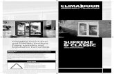 Internal Folding Doors and External Folding Doors - Climadoor French … · 5mm FRENCH DOORS PACK CONTENTS 01 INTRODUCTION The Climadoor Classic & Supreme French door ranges offer