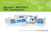 Sievers M5310 C TOC Analyzers - Atomika Teknik · Sievers* M5310 C Total Organic Carbon (TOC) Analyzers are designed specifically for the drinking water industry. Monitoring organic