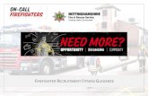 Firefighter Recruitment Fitness Guidance On Call Recruit… · readiness questionnaire and have your blood pressure measurement taken. Following this you will complete an aerobic