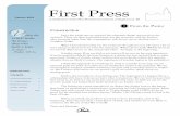 First Press - Amazon S3...April 5, 2015 Sta A publication of the First Presbyterian Church of Englewood, NJ 150 East Palisade Avenue Englewood, NJ 07631 Voice: 201 ‐ 568 ‐ 7373