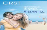 Right Patients, Remarkable Results With the VISIAN ICL€¦ · Treatment Range . . . . . . . . . . . . . . . . . . . . . . . . . .5 ... RIGHT PATIENTS, REMARKABLE RESULTS WITH THE
