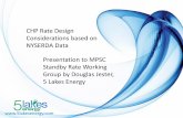 CHP Rate Design Considerations based on NYSERDA Data Presentation … · 2016-10-18 · CHP Rate Design Considerations based on NYSERDA Data. Presentation to MPSC Standby Rate Working
