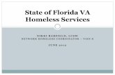 State of Florida VA Homeless Services · Continuums of Care (CoC) are local planning bodies ... Gainesville, Alachua, Putnam Counties 1179 331 28% NORTH FLORIDA ... Counted # Homeless