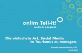 TITEL - sti-innsbruck.at · The Customer Journey in Tourism • The “Customer Journey” of a traveler shows the importance of social mediain the tourism industry • 52% of travelers