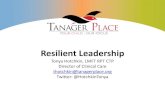 Resilient Leadership Tonya Hotchkin, LMFT RPT CTP Director ... · 4. Resilient leaders look for new open doors rather than fixating on what has closed. 5. Resilient leaders draw strength