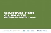 CARING FOR CLIMATE · companies report to CDP and have been recognized in CDP’s Climate Performance Leader-ship Index (CPLI) and / or their Climate Disclosure Leadership Index (CDLI)
