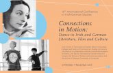th International Conference in Irish-German Studies ... · 31 October-1 November 2016 Connections in Motion: ... in contemporary dance include Pina Bausch, the pioneer of modern dance