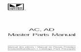 AC, AD Master Parts Manual - Winget PETTER AC-AD... · Lister-Petter AC1 and AD1 Master Parts Manual Issue 9: January 2000 1 Introduction - English The purpose of this Master Parts