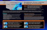Academic Press Library in Signal Processingdelmas/articlesPDF.JPD/Flyer-Elsevier.pdf · in Signal Processing: Four Volume Set Volume 1: Signal Processing Theory and Machine Learning