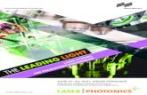 Connecting Global Competence - image-factory.media.messe ...€¦ · Photonics Technologies at the Friedrich Alexander University Erlangen-Nuremberg ... 11% Trading of optical technologies