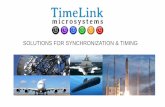 SOLUTIONS FOR SYNCHRONIZATION & TIMING 2016/160616 dubna... · TIMELINK MICROSYSTEMS Company Information FR71313088601 14 rue Jean Perrin, 31100 TOULOUSE, FRANCE BE508573671 Liège