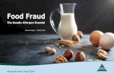 Food Fraud - The Allergen Bureauallergenbureau.net/wp-content/uploads/2019/05/ROGERS_PPT_ARG_FAMS2019... · Recommendation 1 –Consumers First Government should ensure that the needs