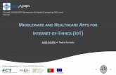 INTERNET -T (I T) · MIDDLEWARE AND HEALTHCARE APPS FOR INTERNET-OF-THINGS (IOT) The 30th ACM/SIGAPP Symposium On Applied Computing (SAC 2015) Tutorial Project supported by: FCT -
