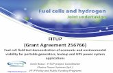 FITUP (Grant Agreement 256766) - Europa · (SP1-JTI-FCH.2009.4.2) Specific outcomes related to the call: •Response time of less than 5 ms is achieved •Lifetime greater than 5