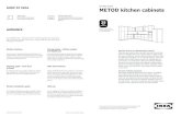 BUYING GUIDE SHOP AT IKEA® METOD kitchen cabinetsmatch, you can turn the kitchen of your dreams into the kitchen in your home. 50 years of kitchen experience We’ve been developing