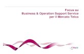BUSINESS & OPERATION SUPPORT SERVICE PER IL …Post/prepaidconvergence ... Servizi per contenuti Fixed-Mobile ... Application Integration Architecture L’Application Inte gration