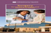 surgery brochure final - Crohn's & Colitis Foundation · This brochure re-views possible reasons that make surgery necessary, describes the various proce-dures, and helps you to learn