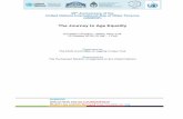 The Journey to Age Equality - Amazon S3 · age inequality and changing negative narratives and stereotypes involving “older age” ECOSOC Chamber, UNHQ, New York ... (on fiscal