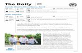 The Daily HOUSE BLEND€¦ · The Daily HOUSE BLEND View of the Guadalupe region of Huila taken on a sourcing trip. PAGE 2 of 2 As our house drip coffee, The Daily is designed to