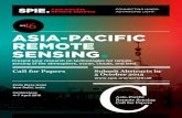 ASIA-PACIFIC REMOTE SENSINGâ€¢ Asia-Pacific Remote Sensing Call for Papers ASIA-PACIFIC REMOTE SENSINGâ€¢