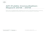 AFi Public Consultation Report 2018 - 2019...accountability-framework.org contact@accountability-framework.org AFi Public Consultation Report 2018 - 2019 Summary of stakeholder feedback