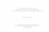 Open Publications of UTS Scholars - Factors affecting the … · 2015-12-10 · Louvre; Marie-Andree Jouve, Curator of the Balenciaga Archives; Li Edelkoort, Trend Union fashion forecasting