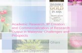 Academic Research, IP Creation and Commercialization of ...submit.confbay.com/download/Keynote_Speaker... · Consultancies, contract research. University-industry joint research projects,