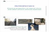 PETROPHYSICS - csc-sarl.ch · Materials and conservation of built cultural heritage – Petrophysics _ BR /10 Conservation Science Consulting Sàrl Density (masse volumique): quantity