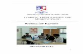 COMMUNITY-BASED DISASTER RISK REDUCTION/WASH · 1 workshop report december 2010 disaster management training centre community-based disaster risk reduction/wash