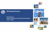 Oil Storage (Surface)PowerPoint Presentation Author: Arden Harbert Created Date: 6/18/2020 1:36:39 PM ...