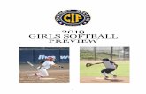 2019 GIRLS SOFTBALL PREVIEW - CIF Southern …...11. Blue Book Rules: General 16. Blue Book Rules: Softball 20. Blue Book Rules: Playoffs 24. Legal Softball Bat Marks 25. Sanctioned
