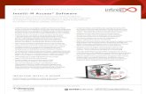 Intelli-M Access Software - SuperCircuits · 2015-04-16 · X Leverage Intelli-M Access’ open API to integrate your access control solution with additional external devices, sources