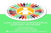 LONG ASHTON CORONAVIRUS SUPPORT NETWORK · The Long Ashton Coronavirus Support Network (LACOVID Network) came into being after local resident Kate Bolton posted the idea on social