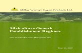 Silviculture Generic Establishment RegimesDepartment/deptdocs.nsf/ba3468a2a...silviculture activity is likely to extend well into the early life of the plant community (e.g. stand