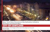 CITY OF CORTLAND - Government of New York...The city of Cortland, also known as New York’s “Crown City”, is home to one of Central New York’s most prominent historic downtown