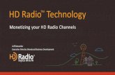 HD RadioTM Technologysupport.nautel.com/.../2018/07/HDRadio-Monetization... · Helps stations bracket target demo to become more attractive to advertisers On-air platform to try new