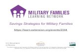 Savings Strategies for Military Families · EBRI_IB_413_Apr15_RCS-2015.pdf Implications •Stress the benefits of employer savings plans •Sign people up at workplace seminars or