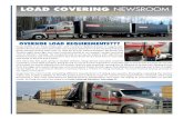 LOAD COVERING NEWSROOMToday’s trucking industry has shippers demanding carriers to load the highest and widest loads possible. Doug’s trailers required his 28 foot lead trailer