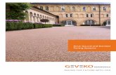 Resin Bound and Bonded Paving Systems · traditional paving products, resin surfacing has increased in popularity for use in public spaces, commercial and retail areas, domestic driveways