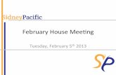 February(House(Mee-ng( - Sidney Pacifics-p.mit.edu/government/house_docs/docs_static/2012_2013/... · 2013-03-05 · and Wine Night 7-9 p M SATURDAY Community Garden Info Dinner 8PM