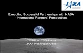Executing Successful Partnerships with NASA International ......Jan.23, 2009 (JST) and is now carried out the initial calibration and validation operations including comparing IBUKI