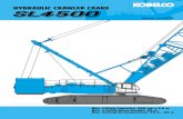 HYDRAULIC CRAWLER CRANET/MO/ZG/Kobelco/SL+CKE/Kobel… · Max. Lifting Capacity: 400 ton x 5.5 m Max. Luffing Boom Length: 96 m Max. Luffing Jib Combination: 78 m + 66 m Model: SL4500
