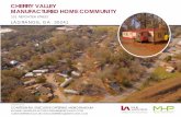 CHERRY VALLEY MANUFACTURED HOME COMMUNITY...Cherry Valley MHC has city sewer and city water that is sub-metered and is : direct billed to the tenant. There are eight POHs that are